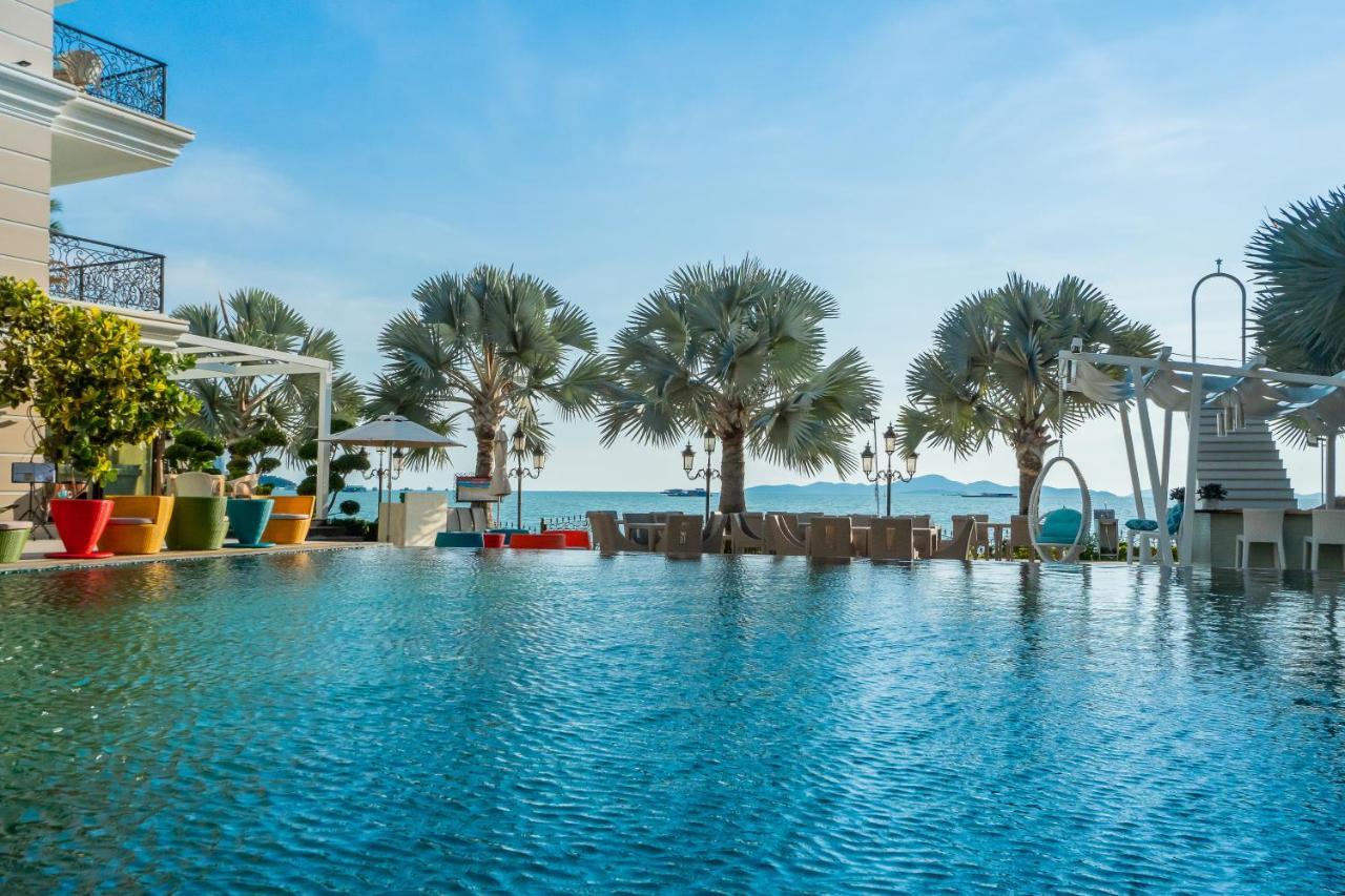 Lk Emerald Beach - Sha Extra Plus Паттайя Экстерьер фото Infinity pool at the hotel